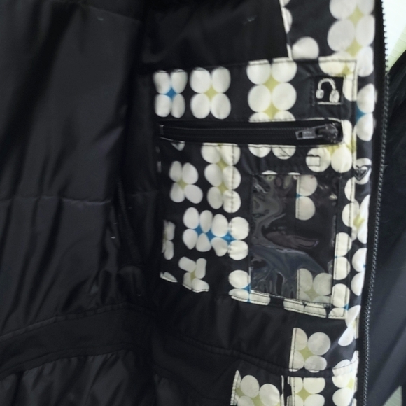 ROXY SNOWBOARD JACKET 5000 Line Snowboarding Utility Jacket Size XS Multi Color - Picture 9 of 12
